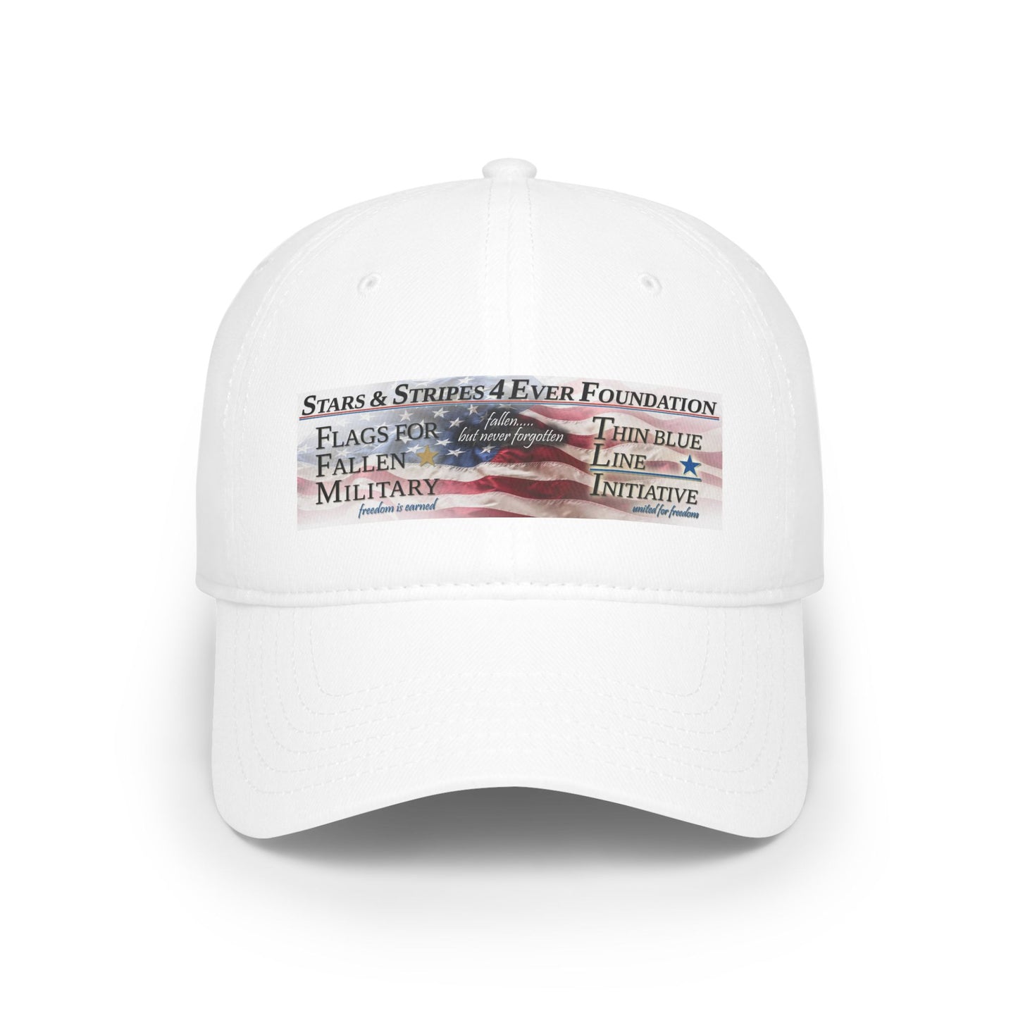 Stars Stripes 4 Ever Foundation Low Profile Baseball Cap