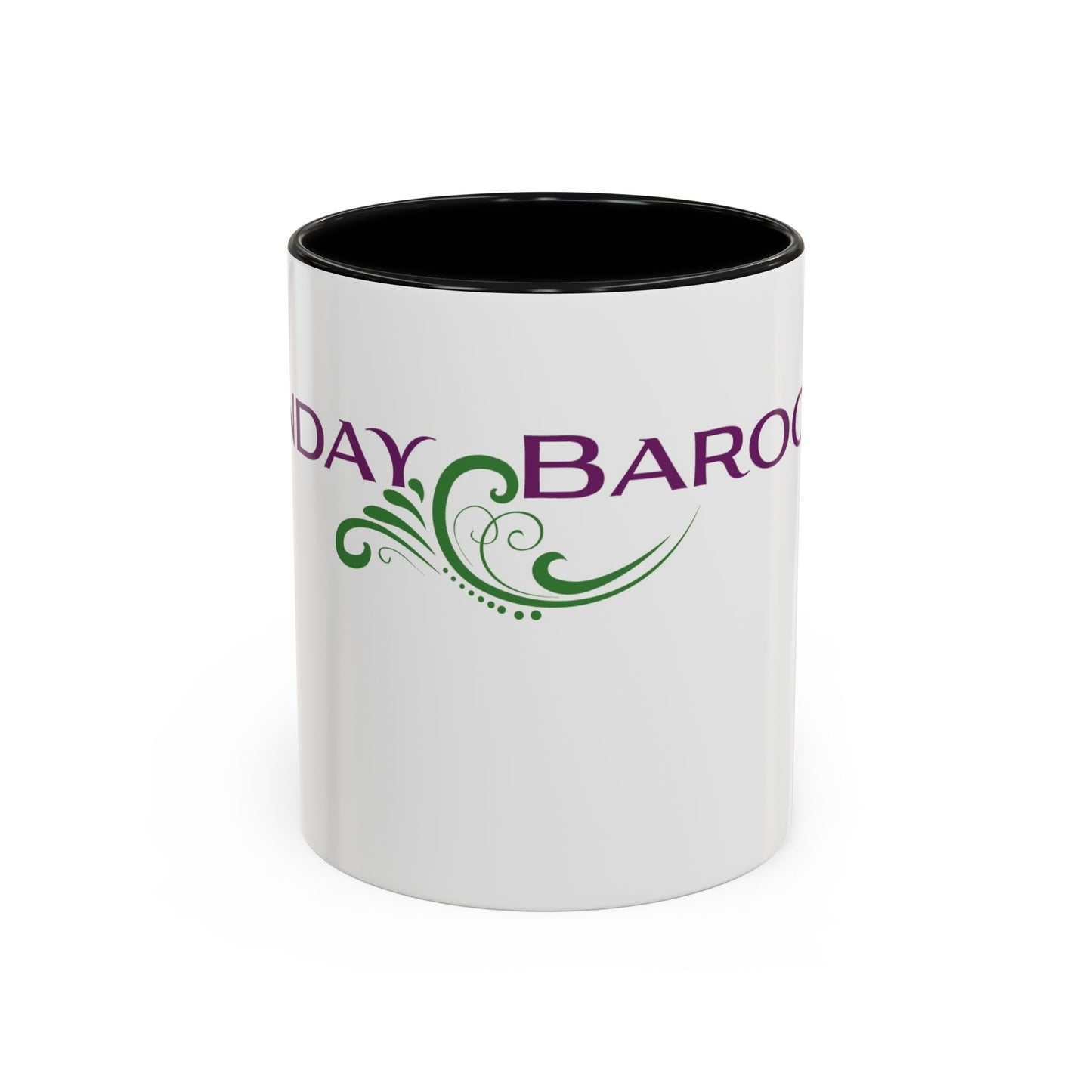Sunday Baroque Accent Coffee Mug (11, 15oz)