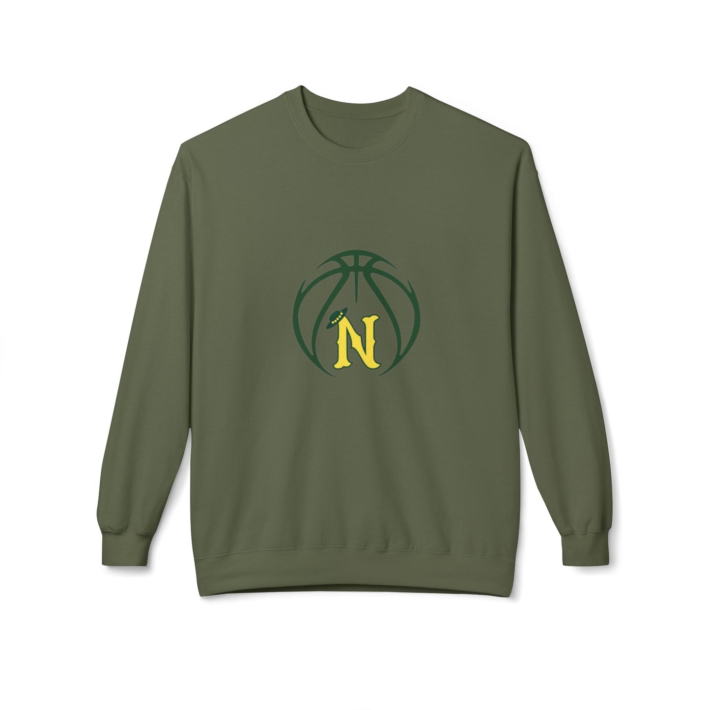 Narbonne Basketball Unisex Midweight Softstyle Fleece Crewneck Sweatshirt