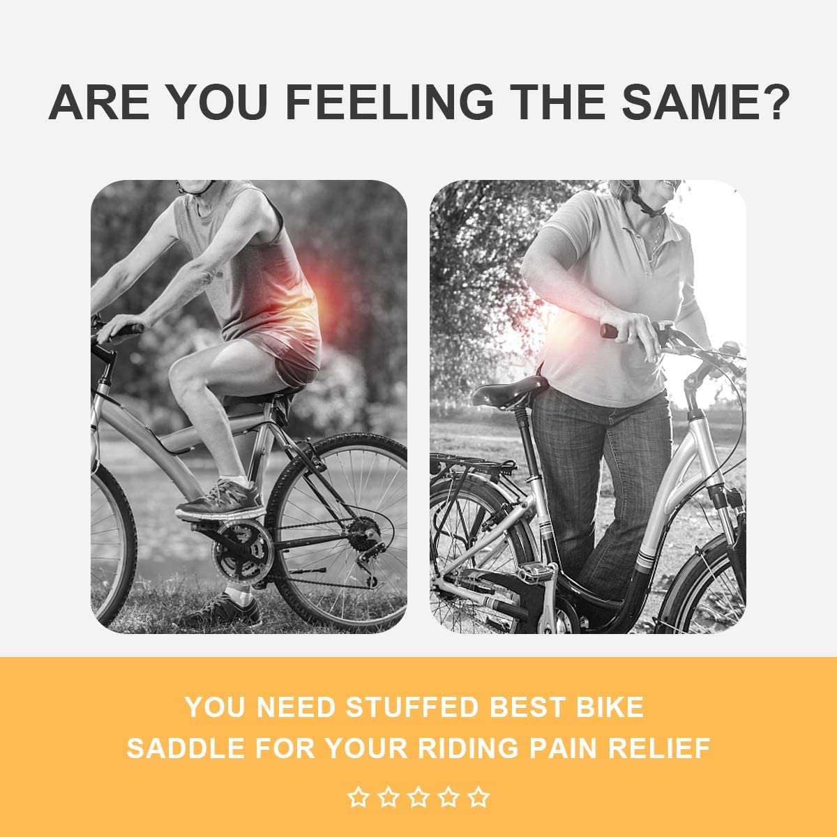 YS 3 Plus, YLG Super Wide Plus Bike Seat-2