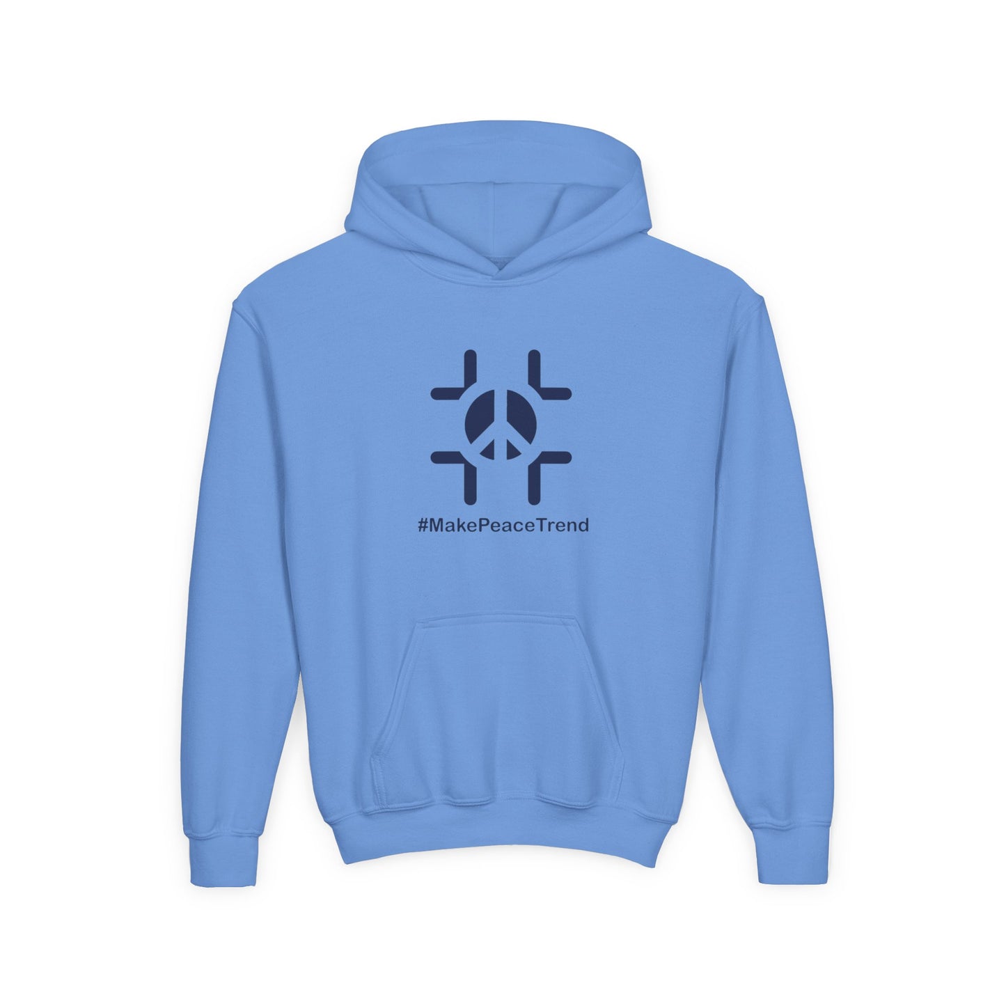 Peace Day Youth Heavy Blend Hooded Sweatshirt