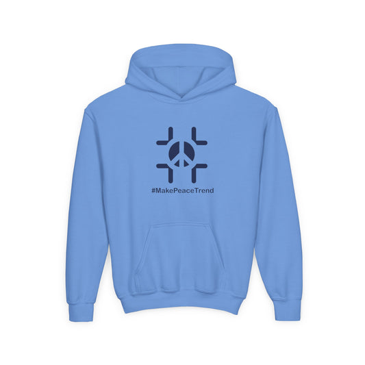 Peace Day Youth Heavy Blend Hooded Sweatshirt