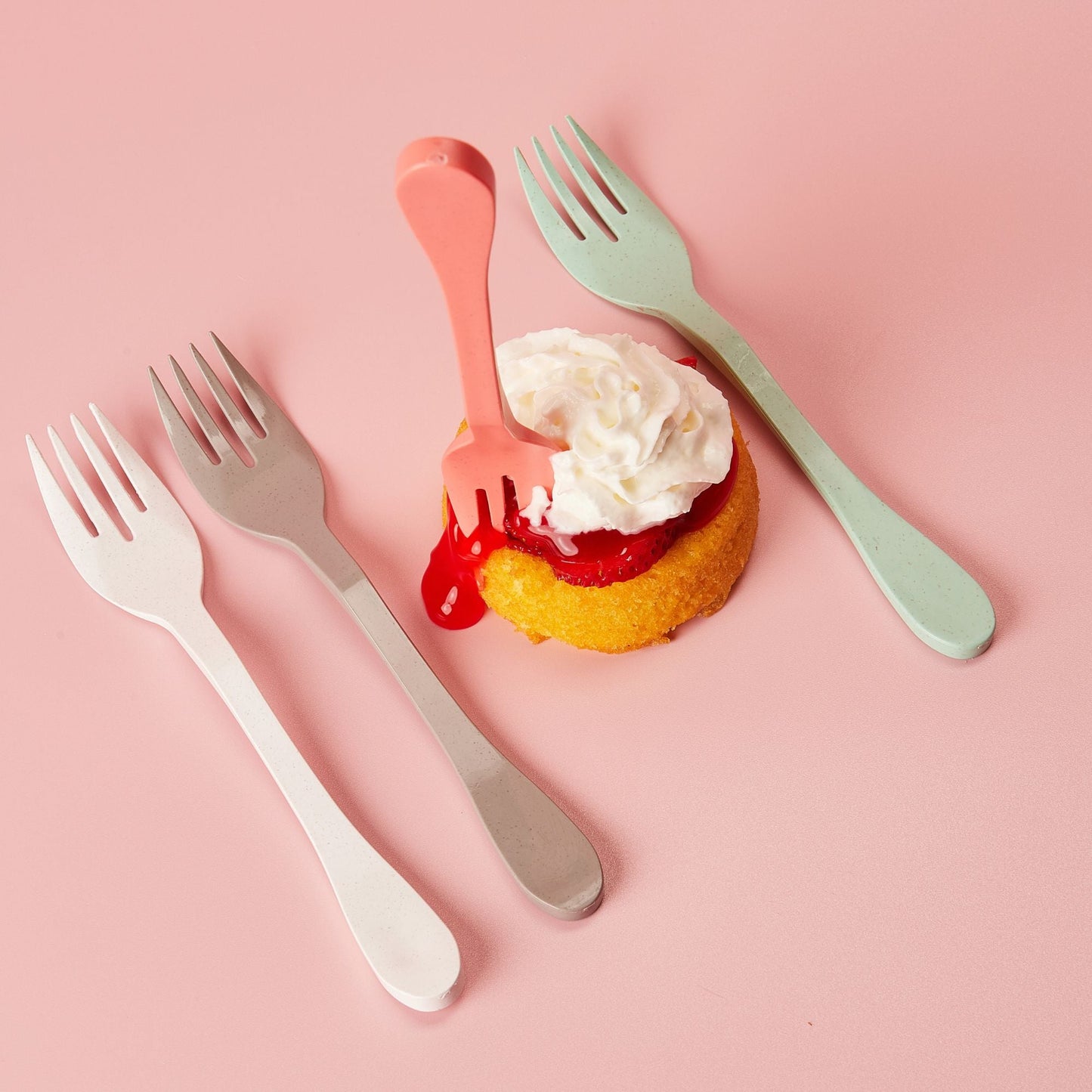 KNORK Eco 24 Pack Bamboo Flatware Set