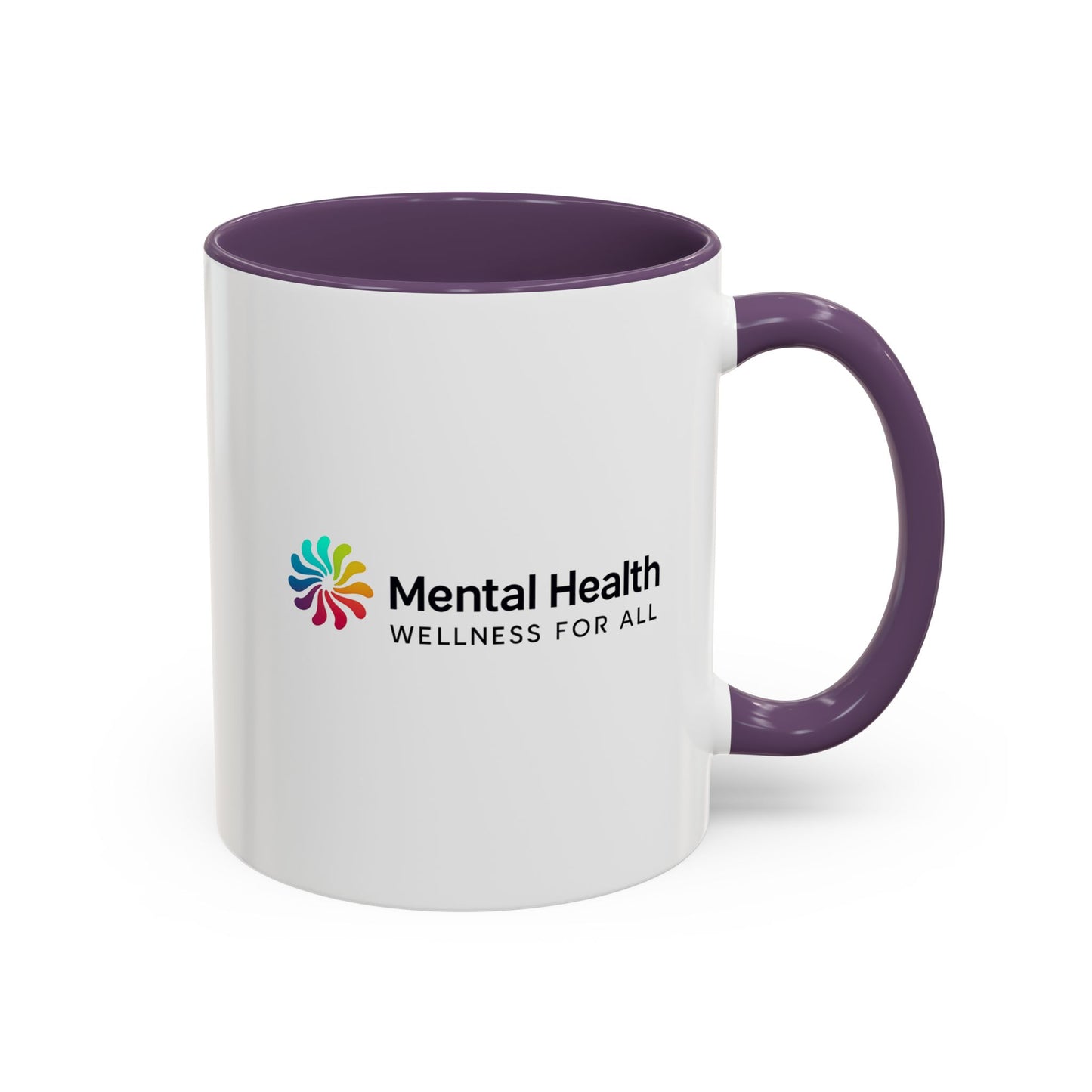 Mental Health Wellness Accent Coffee Mug (11, 15oz)