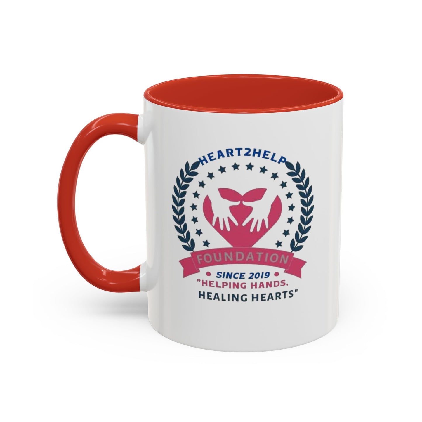 Heart2Help Accent Coffee Mug (11oz)