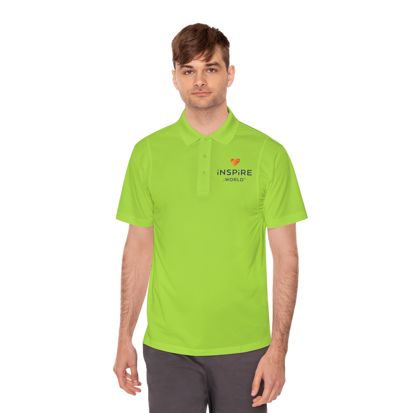 Inspire.World Men's Sport Polo Shirt