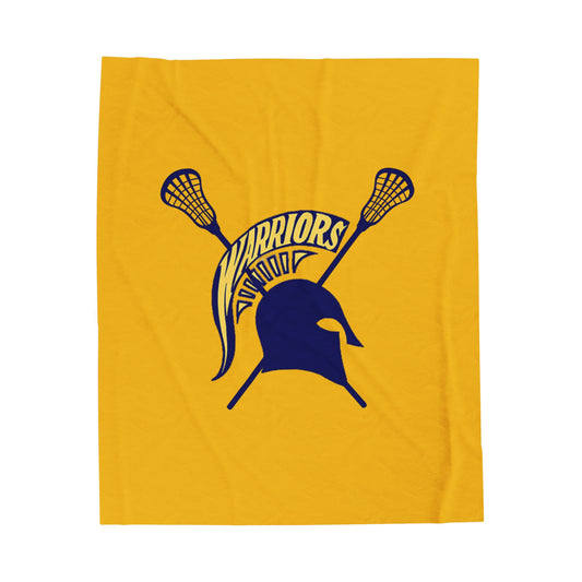 Steinbrenner Women's Lacrosse Velveteen Plush Blanket