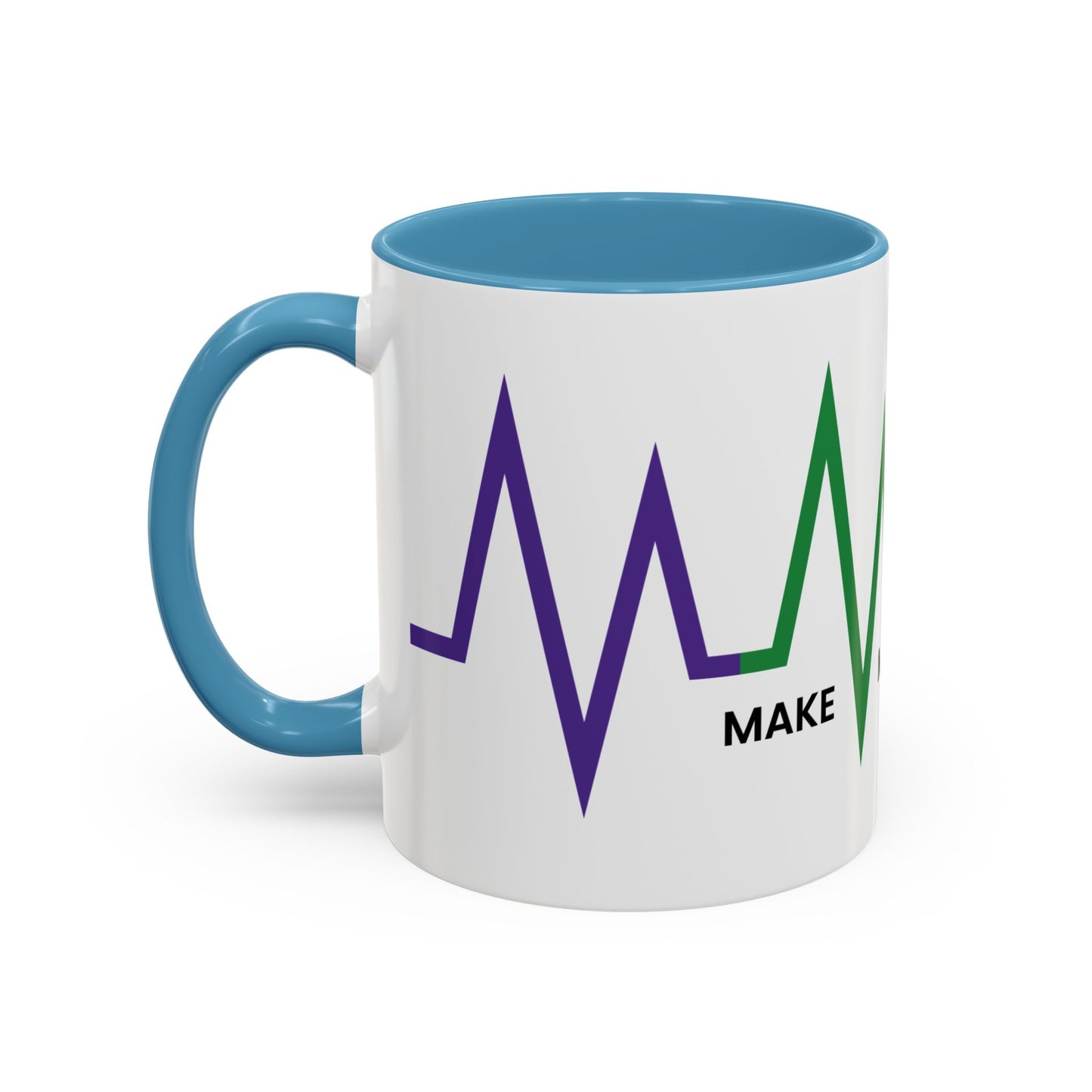 Make Mental Health Matter Accent Coffee Mug (11oz)