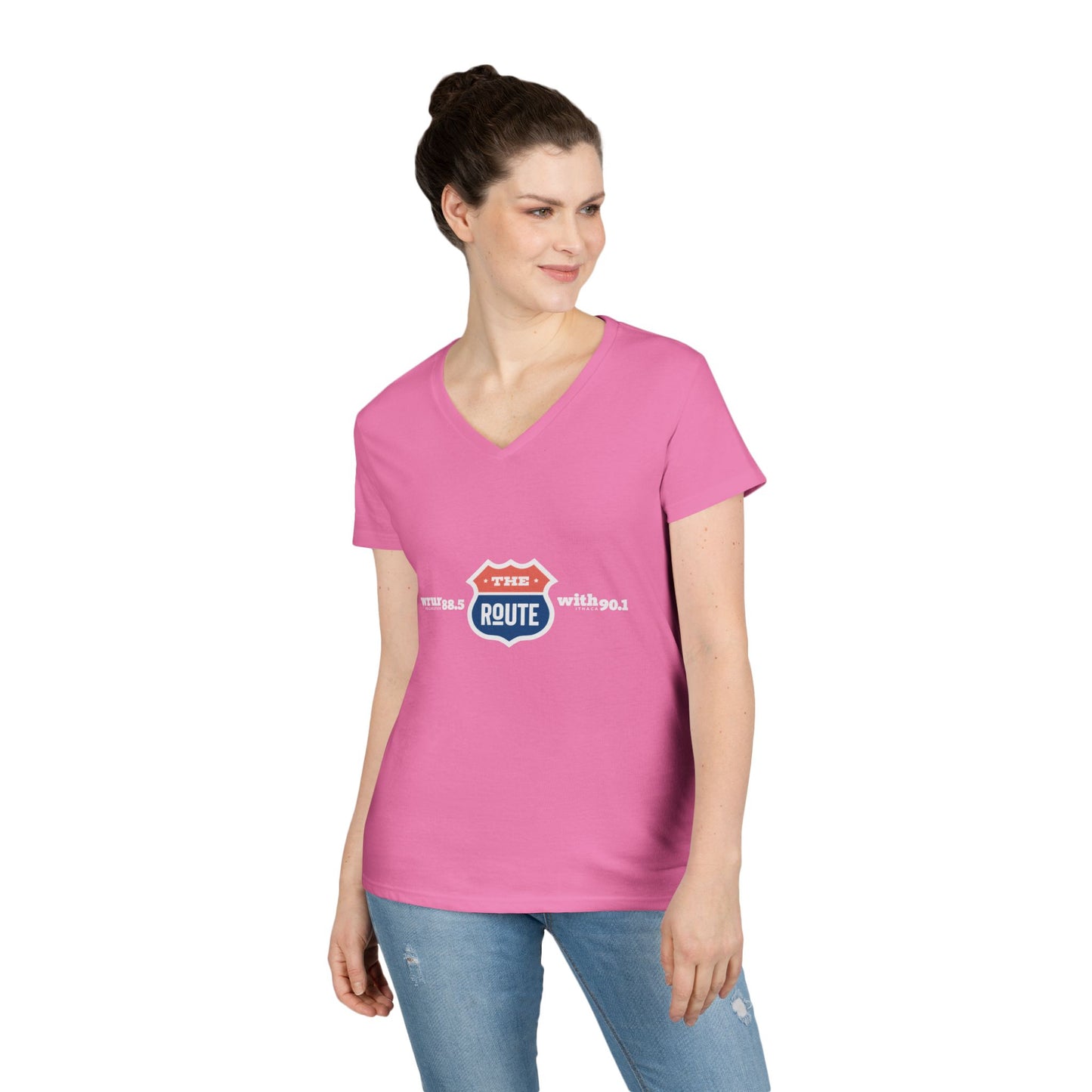 The Route Ladies' V-Neck T-Shirt