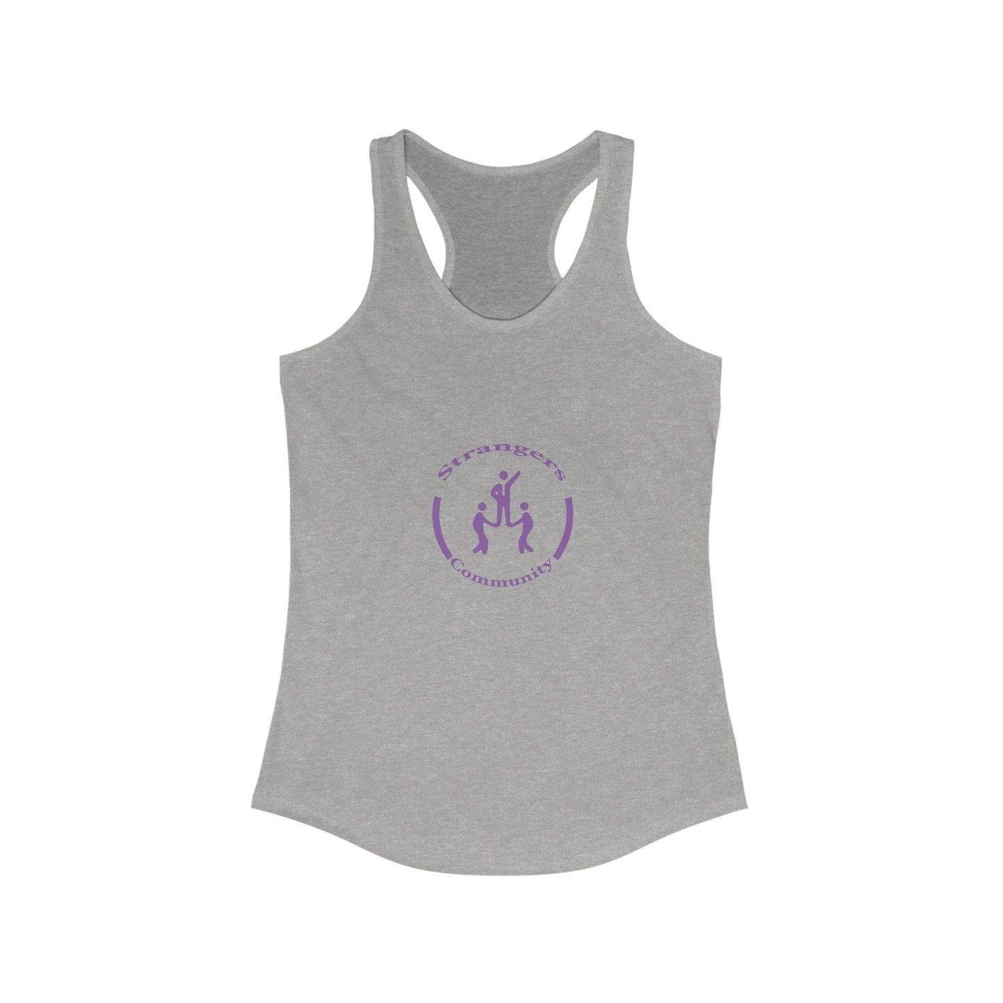 Strangers Community Women's Ideal Racerback Tank