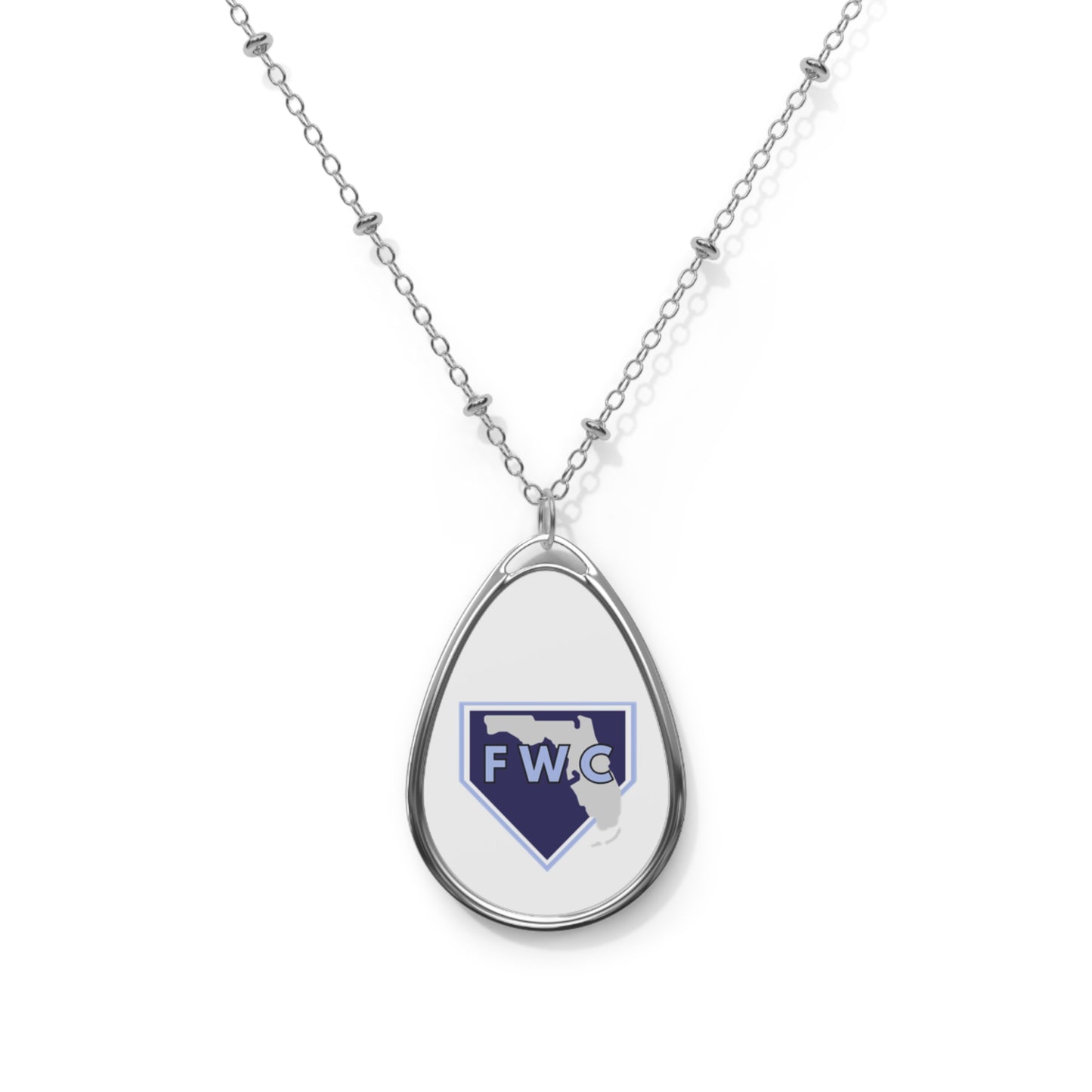 FWC Thunder Oval Necklace