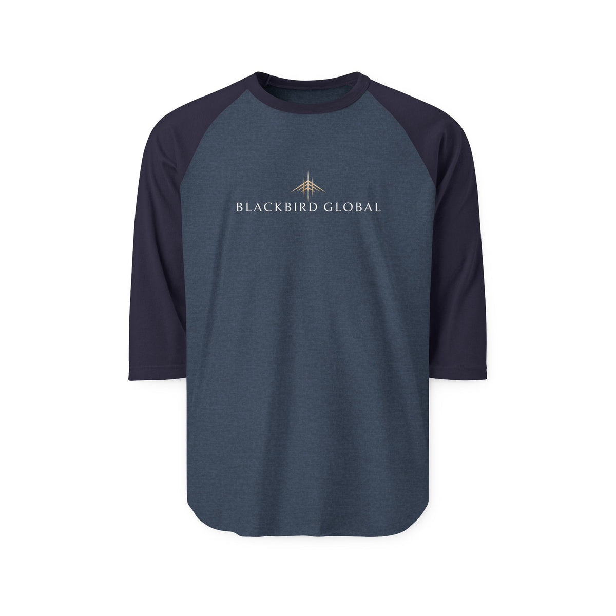 Blackbird Global Unisex Three-Quarter Sleeve Raglan Shirt