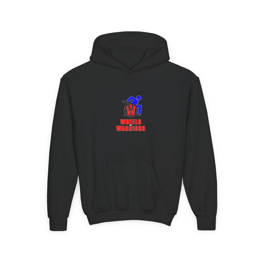 Wheels N Warriors Youth Heavy Blend Hooded Sweatshirt
