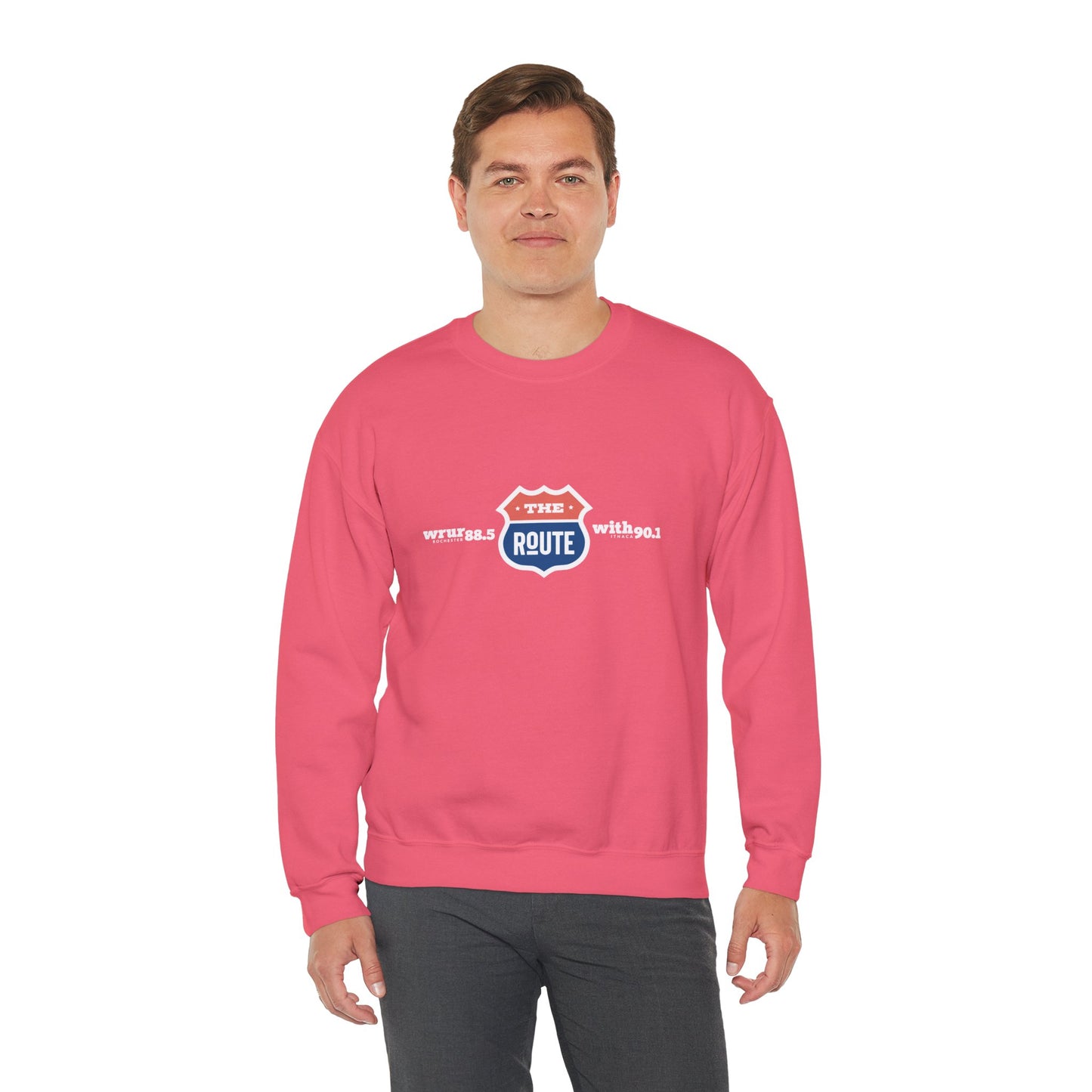 The Route Unisex Blend™ Crewneck Sweatshirt