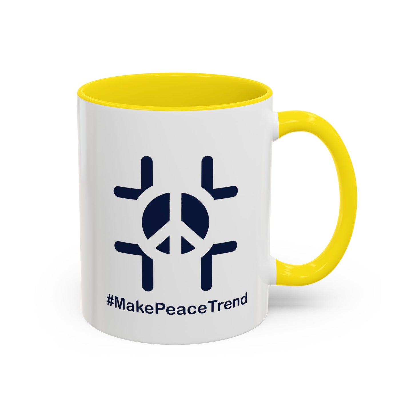 Peace Day Accent Coffee Mug (11, 15oz)