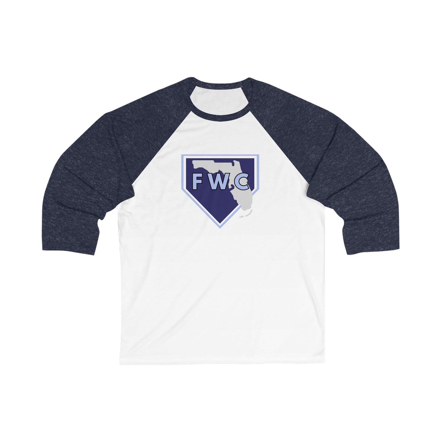 WFL Thunder Unisex 3\4 Sleeve Baseball Tee