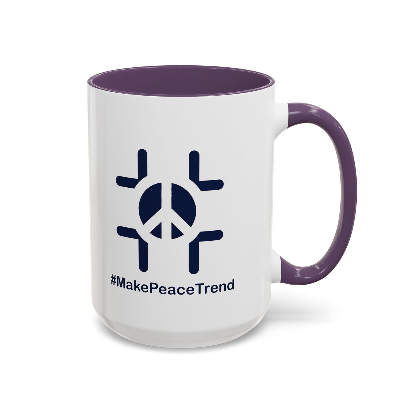 Peace Day Accent Coffee Mug (11, 15oz)