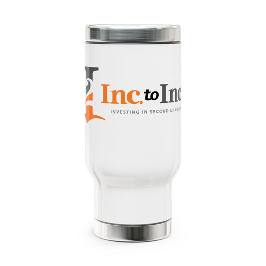 Inc to Inc Stainless Steel Travel Mug with Handle, 14oz