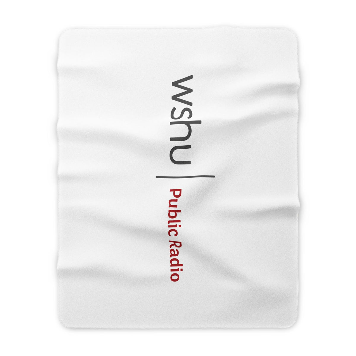 WSHU Deluxe Sherpa Fleece Blanket