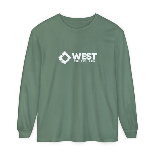 West Church LKN Unisex Garment-dyed Long Sleeve T-Shirt