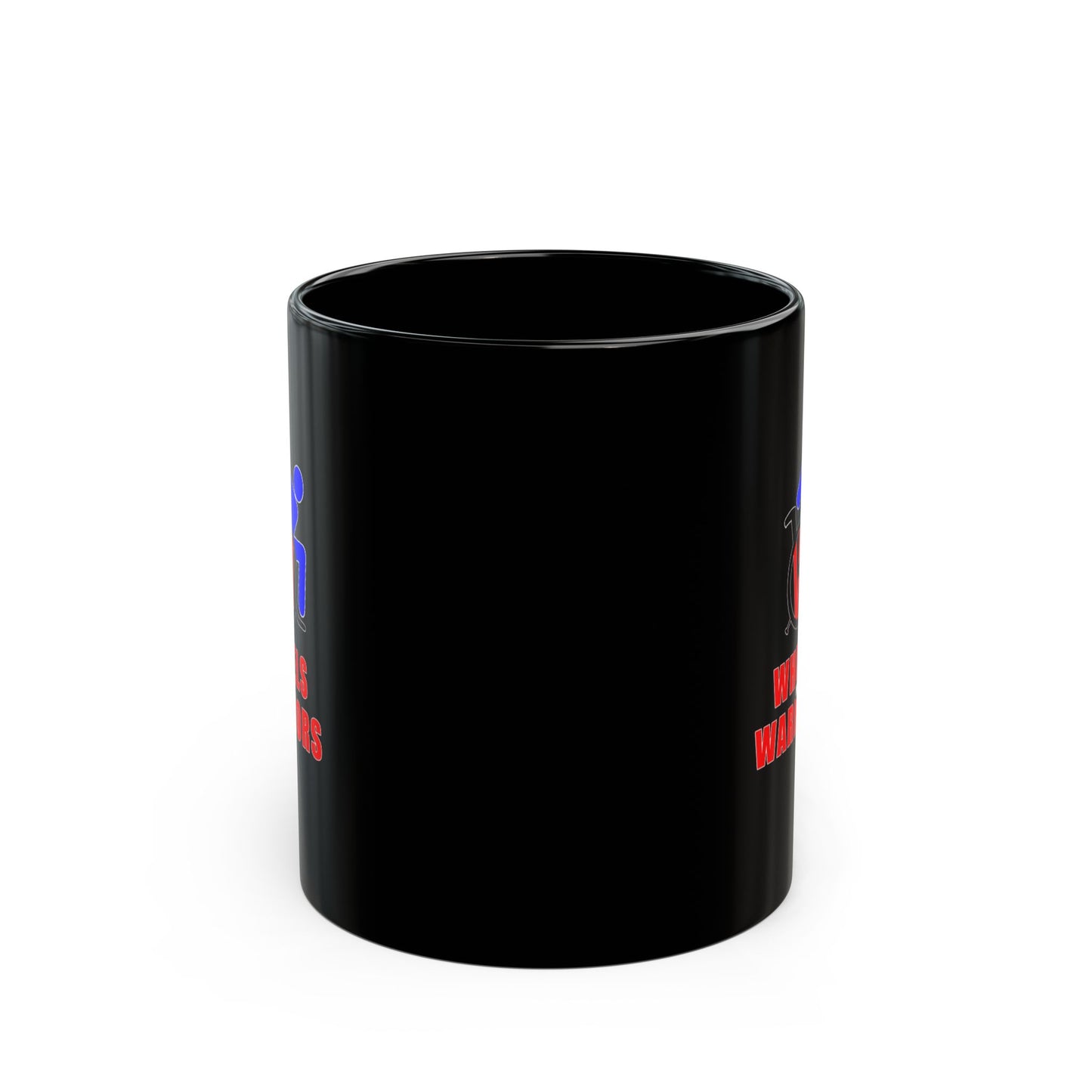 Wheels N Warriors Black Mug (11oz, 15oz)