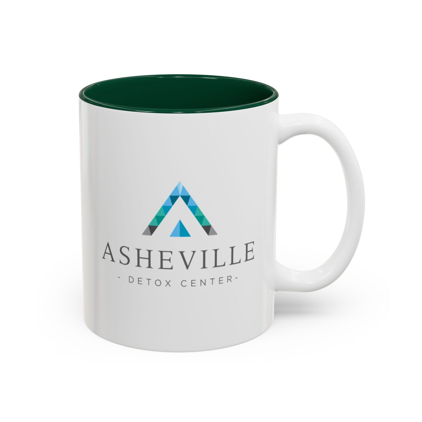 Asheville Detox Center Two-Tone Accent Mug (11oz, 15oz)