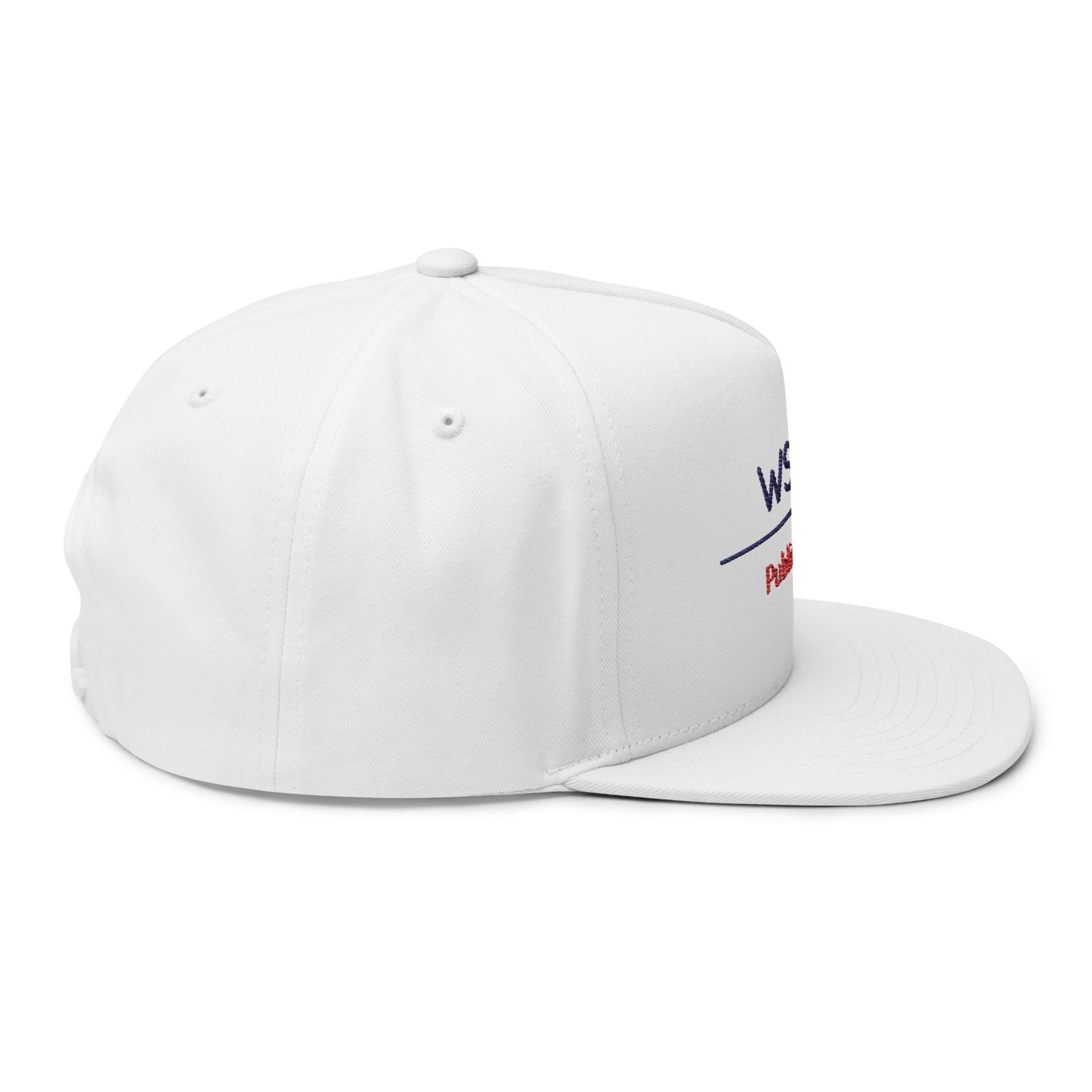 WSHU Flat Bill Cap (Embroidery)