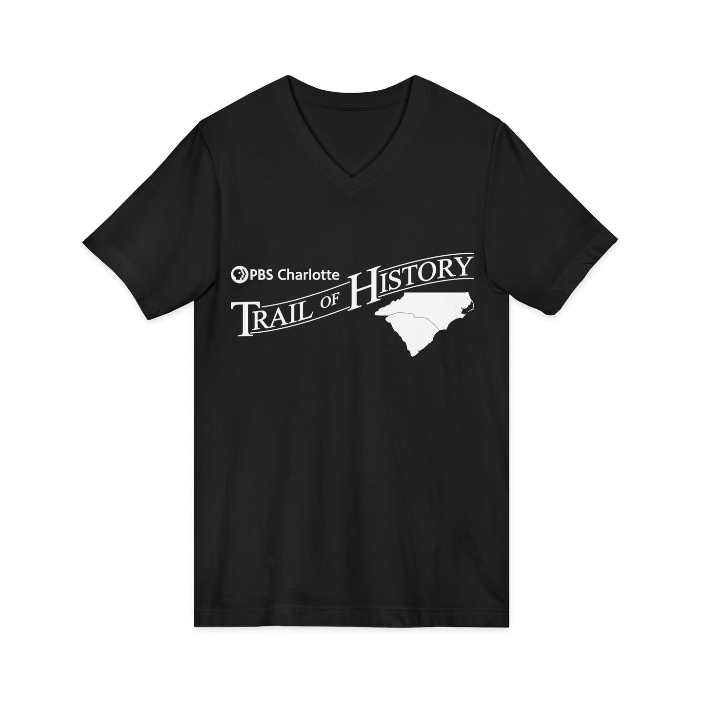 PBS Charlotte TOH Unisex Jersey Short Sleeve V-Neck Tee