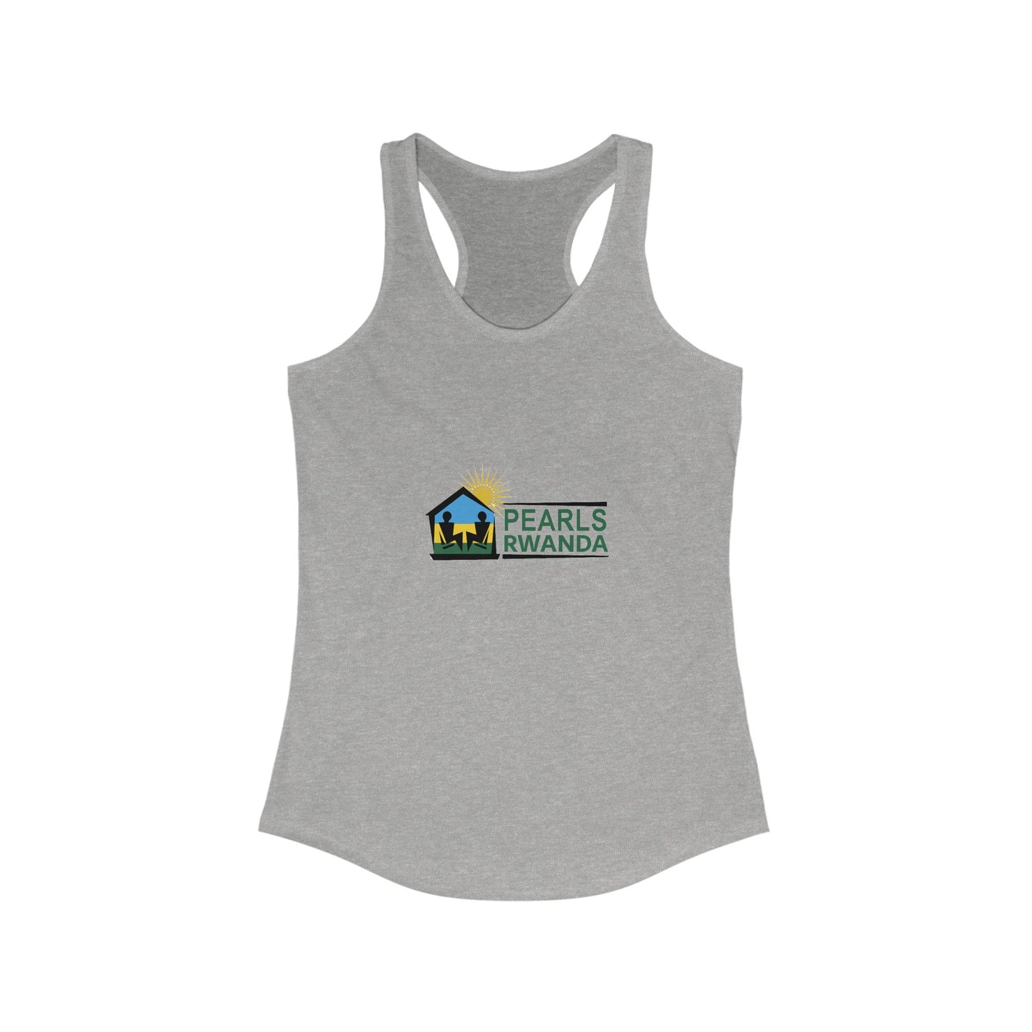 Pearls Rwanda Women's Ideal Racerback Tank