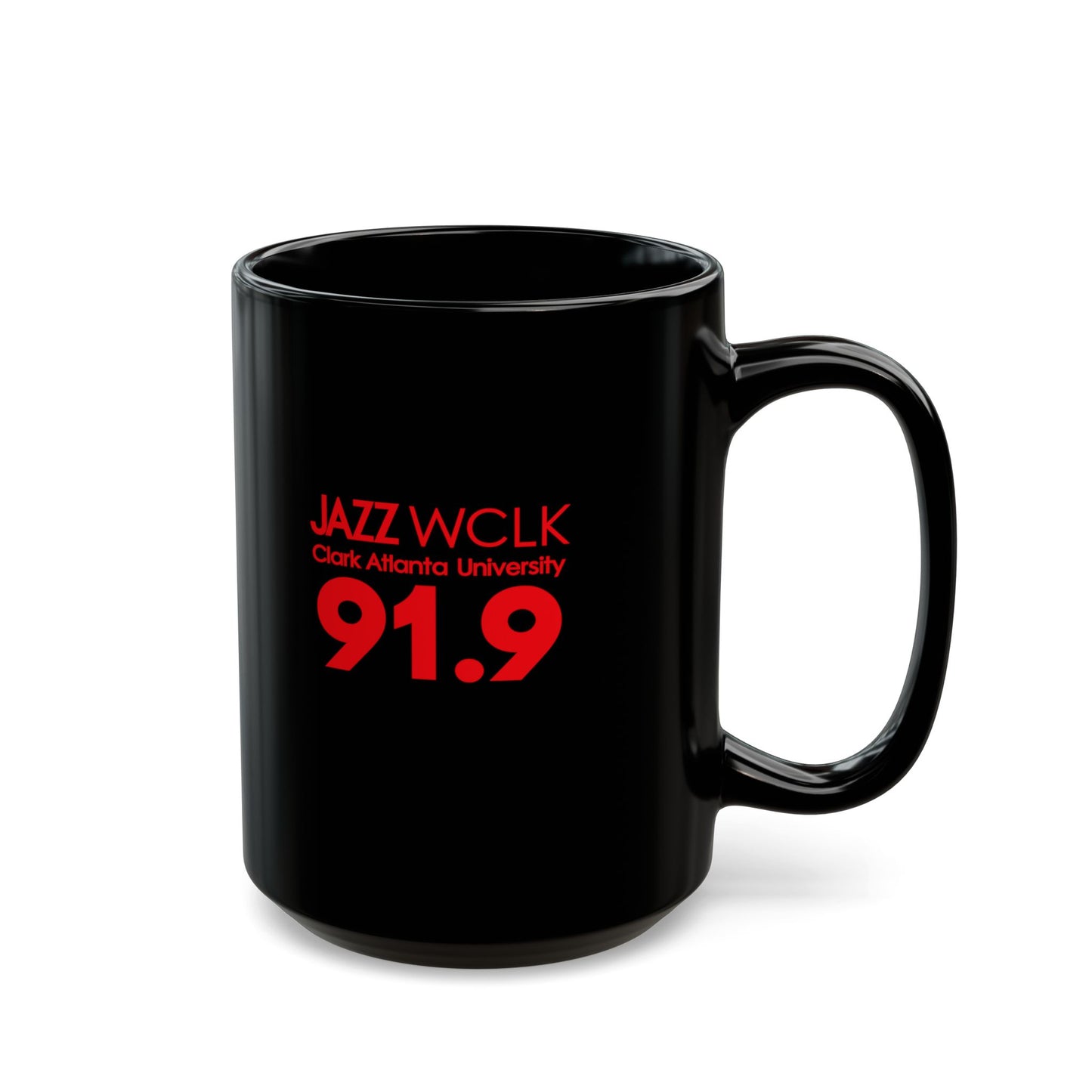 Jazz WCLK Black Mug (11oz, 15oz)