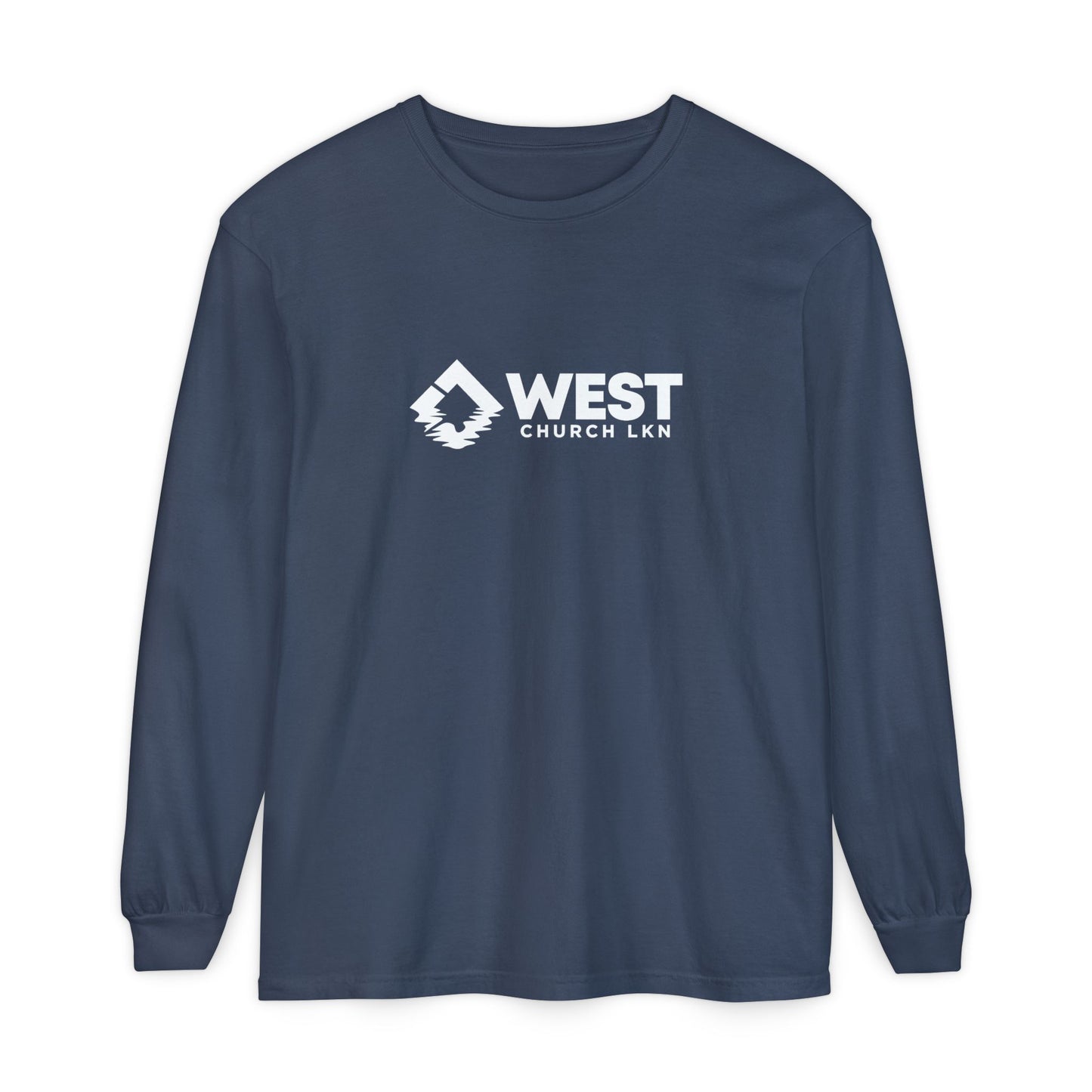 West Church LKN Unisex Garment-dyed Long Sleeve T-Shirt