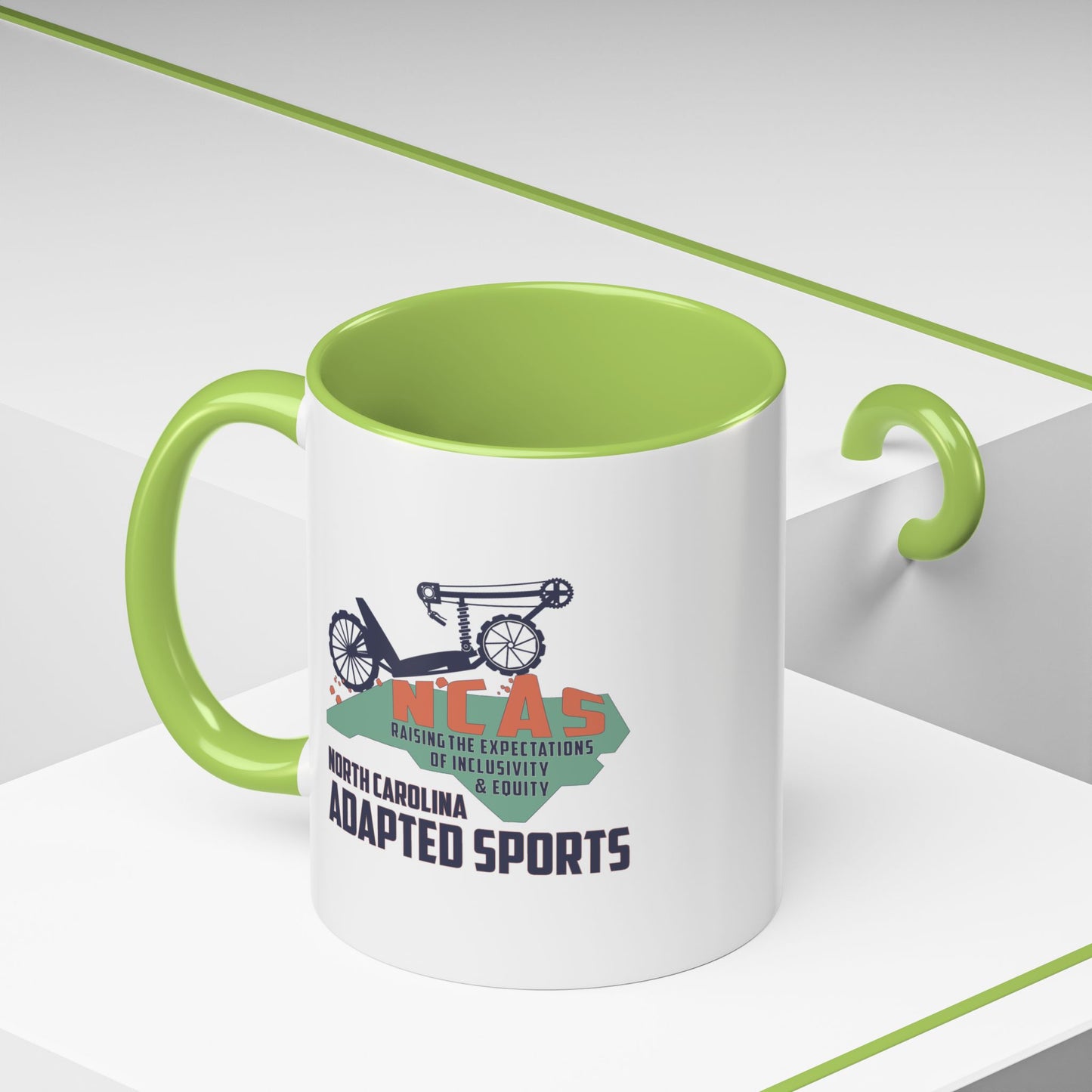 NC Adapted Sports Accent Coffee Mug (11oz)