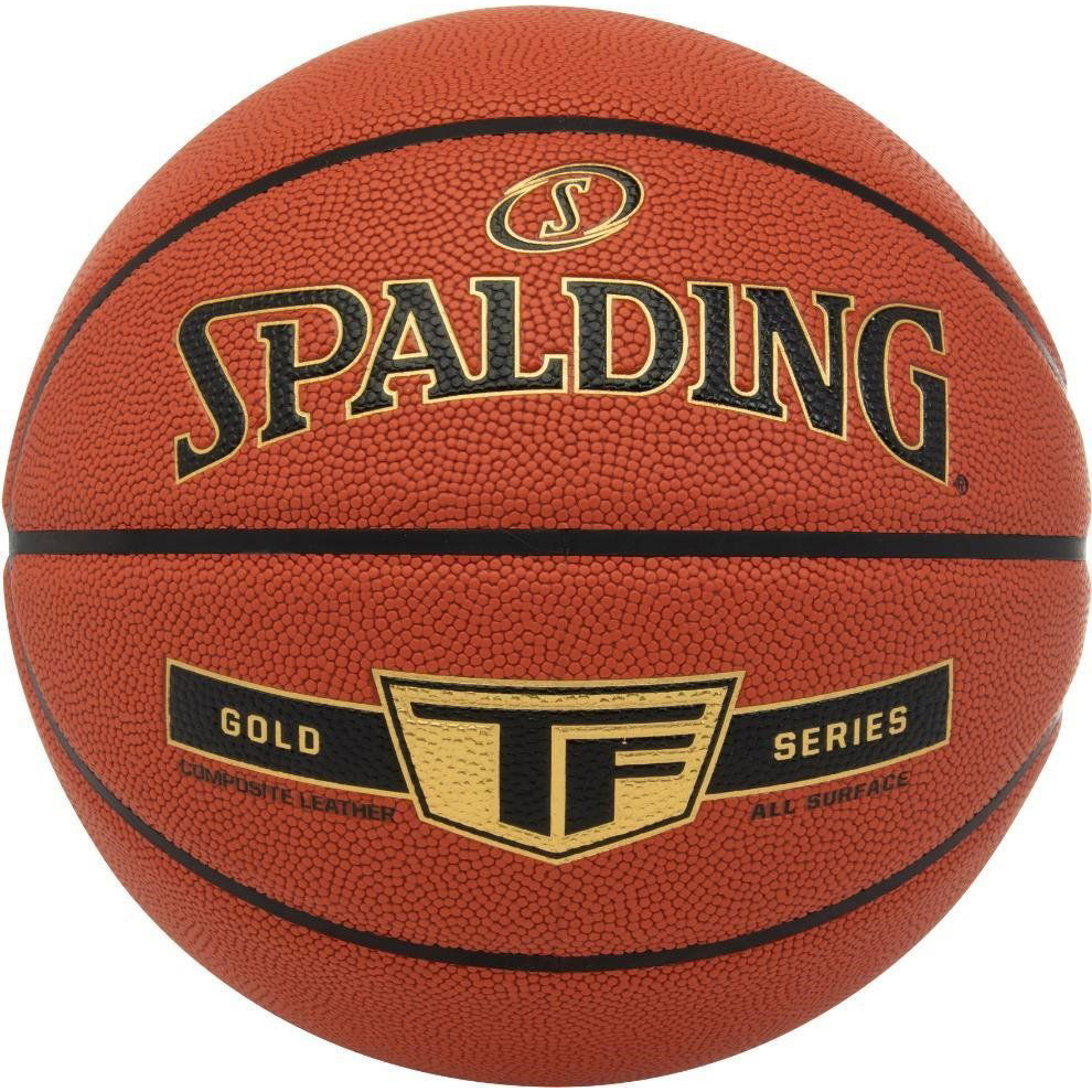SPALDING TF GOLD SZ7 COMPOSITE BASKETBALL (689344405179)