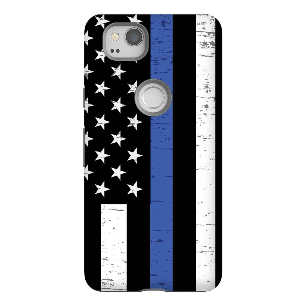 Thin Blue Line Phone Cases