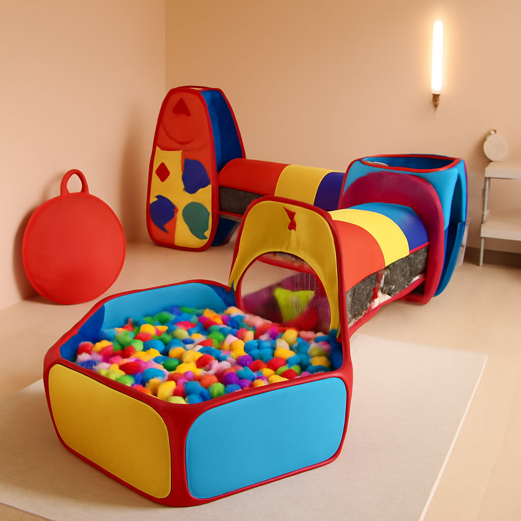 All Weather Indoor Outdoor Kids Play Tent Ball Pit Set
