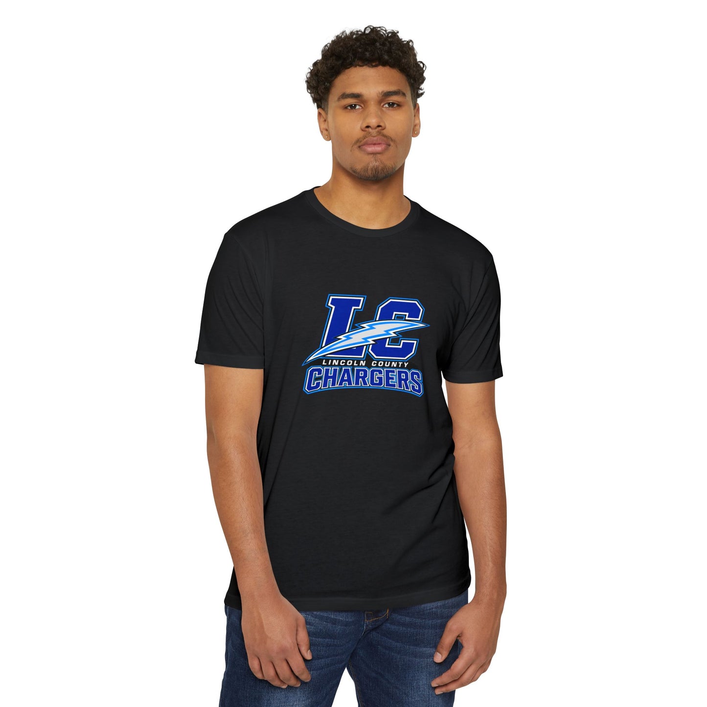 LC Chargers Unisex CVC Jersey T-shirt