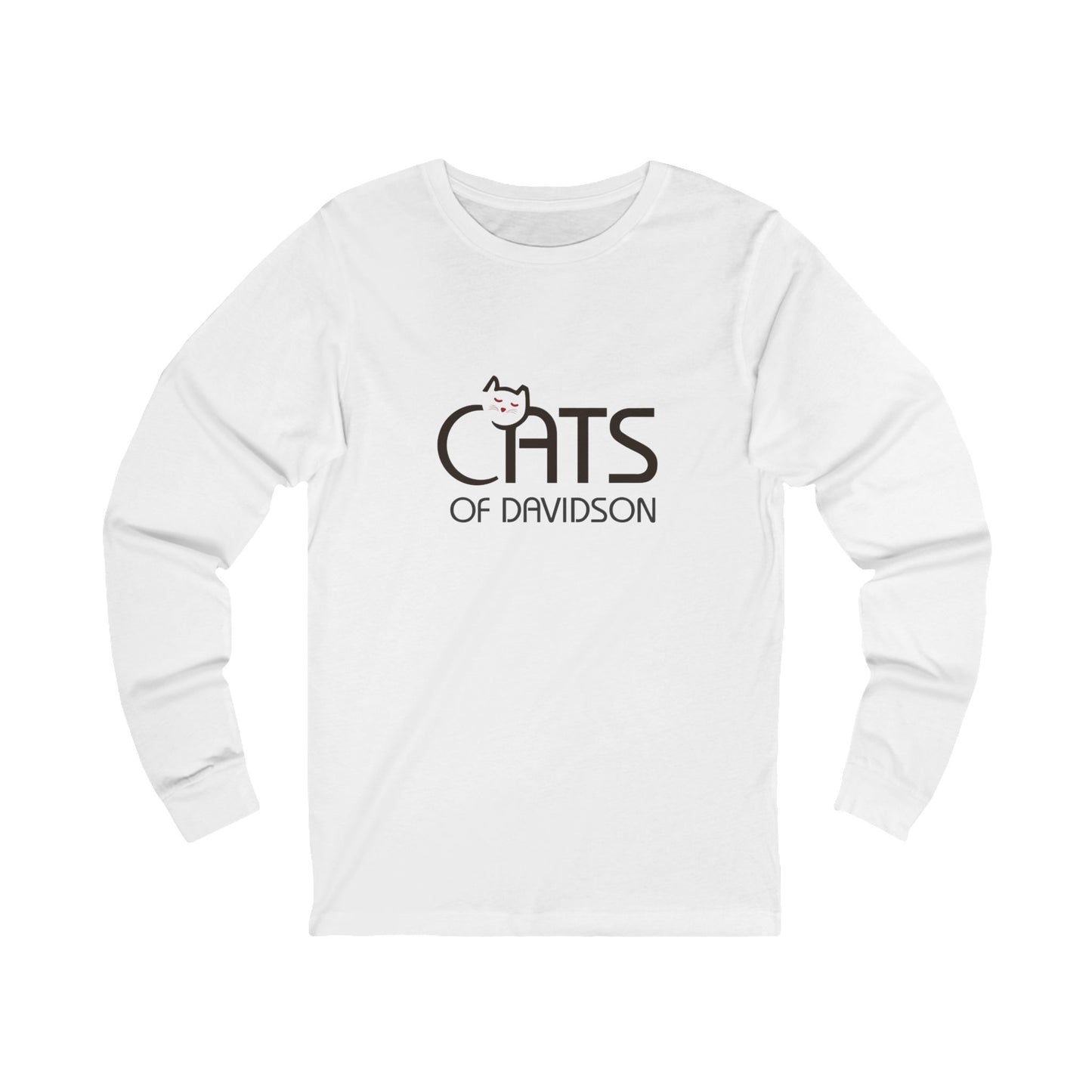 Cats of Davidson Unisex Jersey Long Sleeve Tee