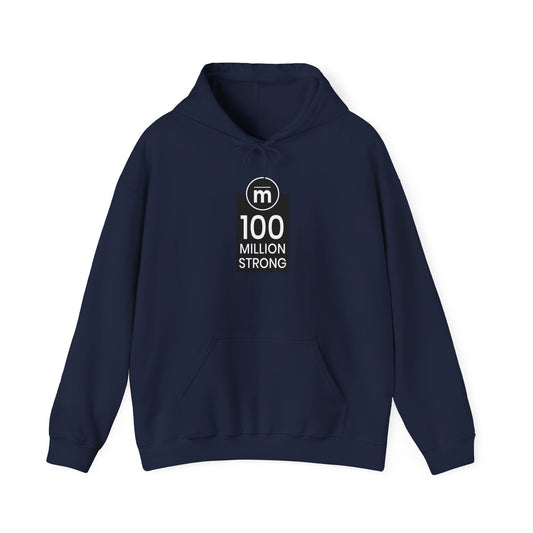 100 Million Strong Unisex Heavy Blend™ Hooded Sweatshirt