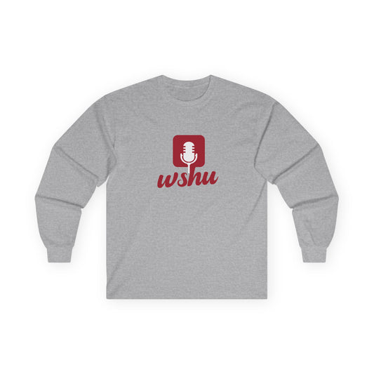 WSHU Radio Unisex Ultra Cotton Long Sleeve Tee