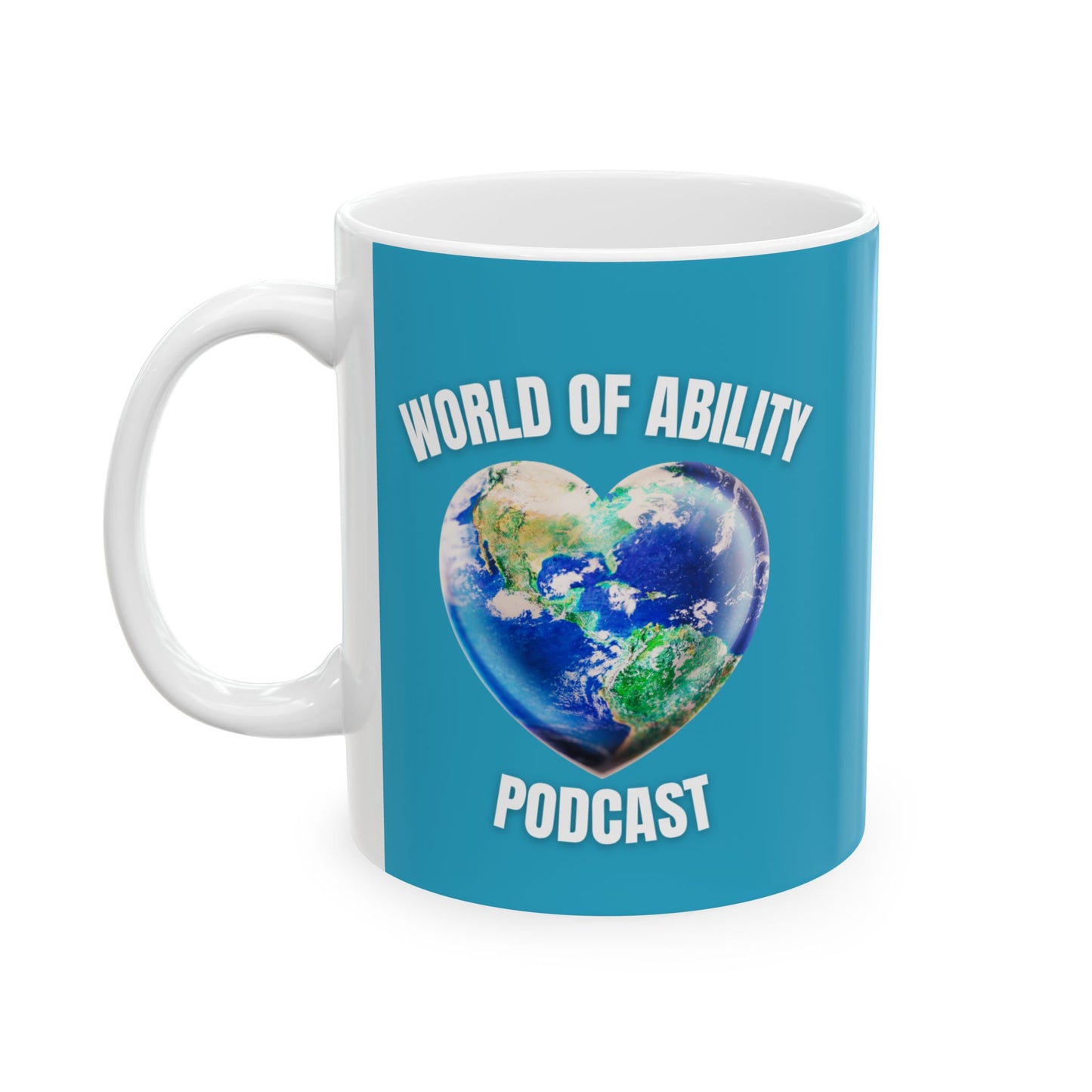 World Ability Network Ceramic Mug, (11oz, 15oz)