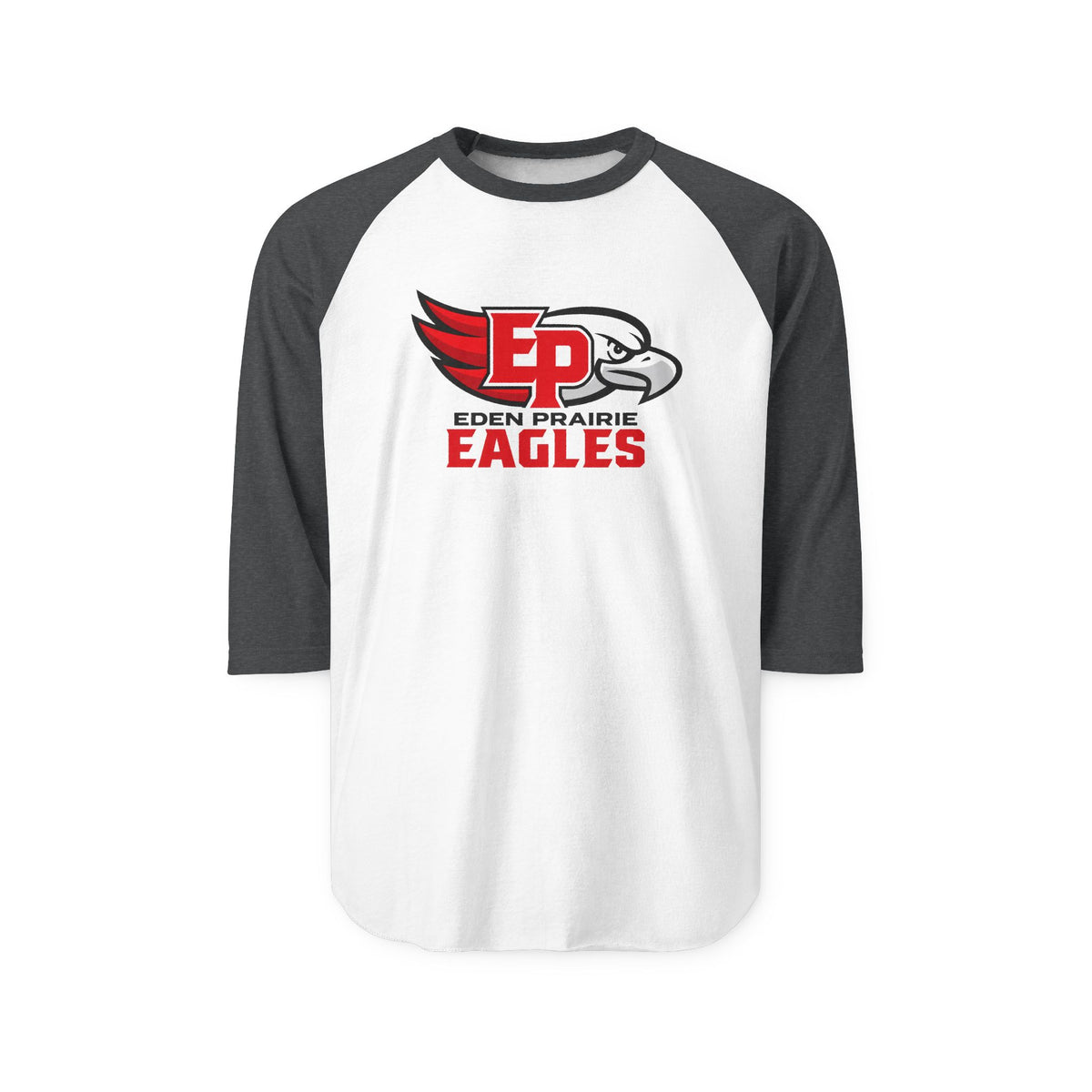 Eden Prairie Baseball Unisex Three-Quarter Sleeve Raglan Shirt