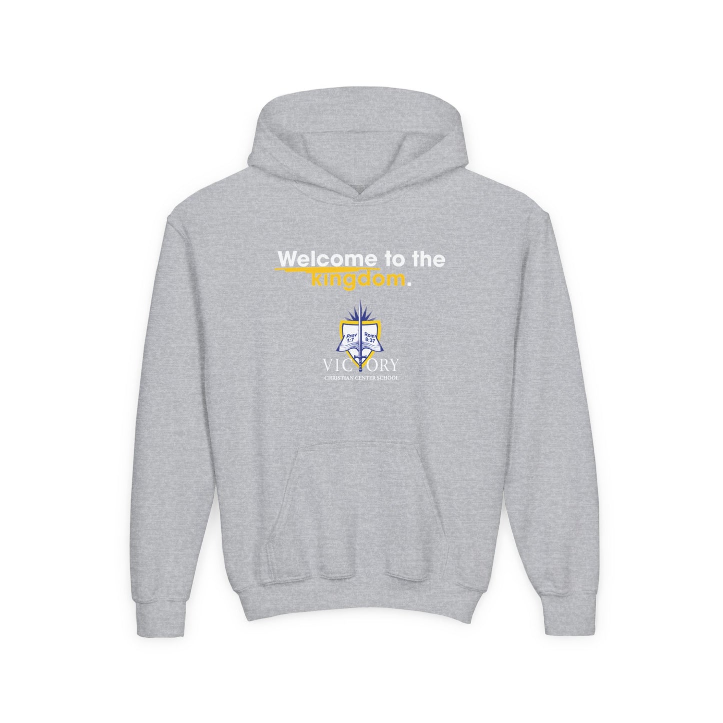 Victory Christian Center School Youth Heavy Blend Hooded Sweatshirt