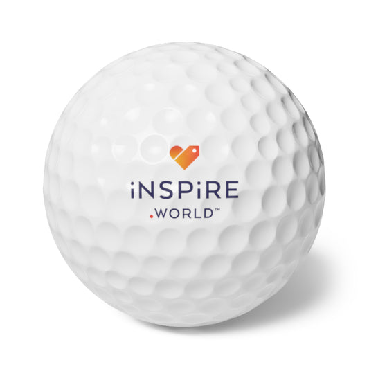 Inspire.World Golf Balls, 6pcs