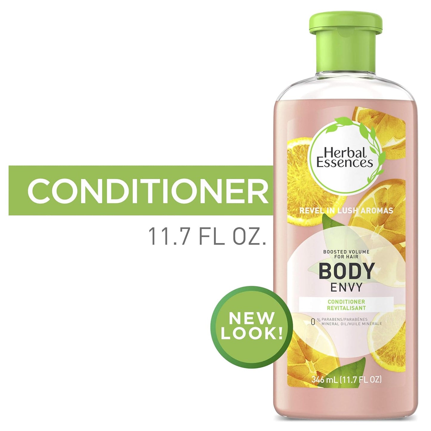 Herbl Essences Body Envy Conditioner Boosted Volume for Hair, 11.7 fl oz
