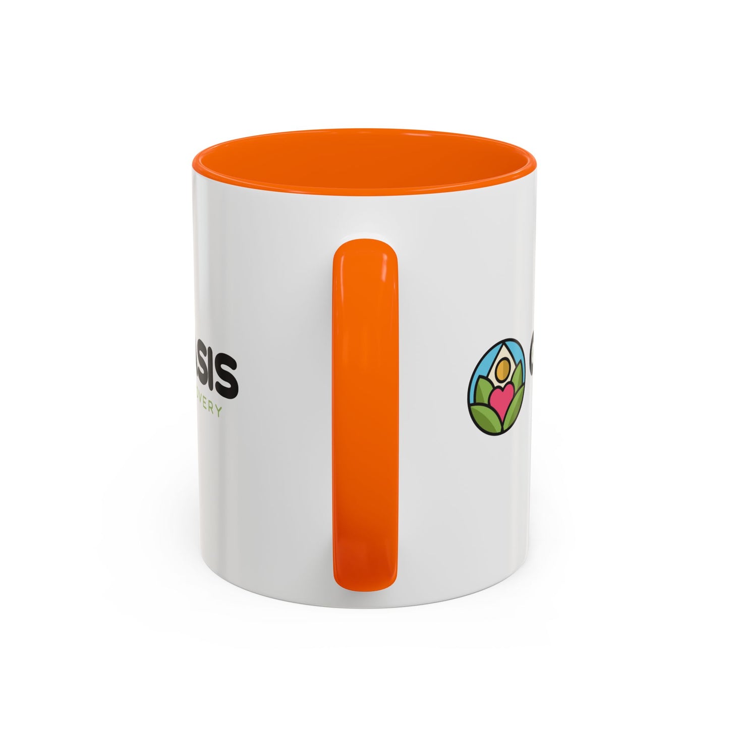 Oasis Recovery Center Accent Coffee Mug (11, 15oz)