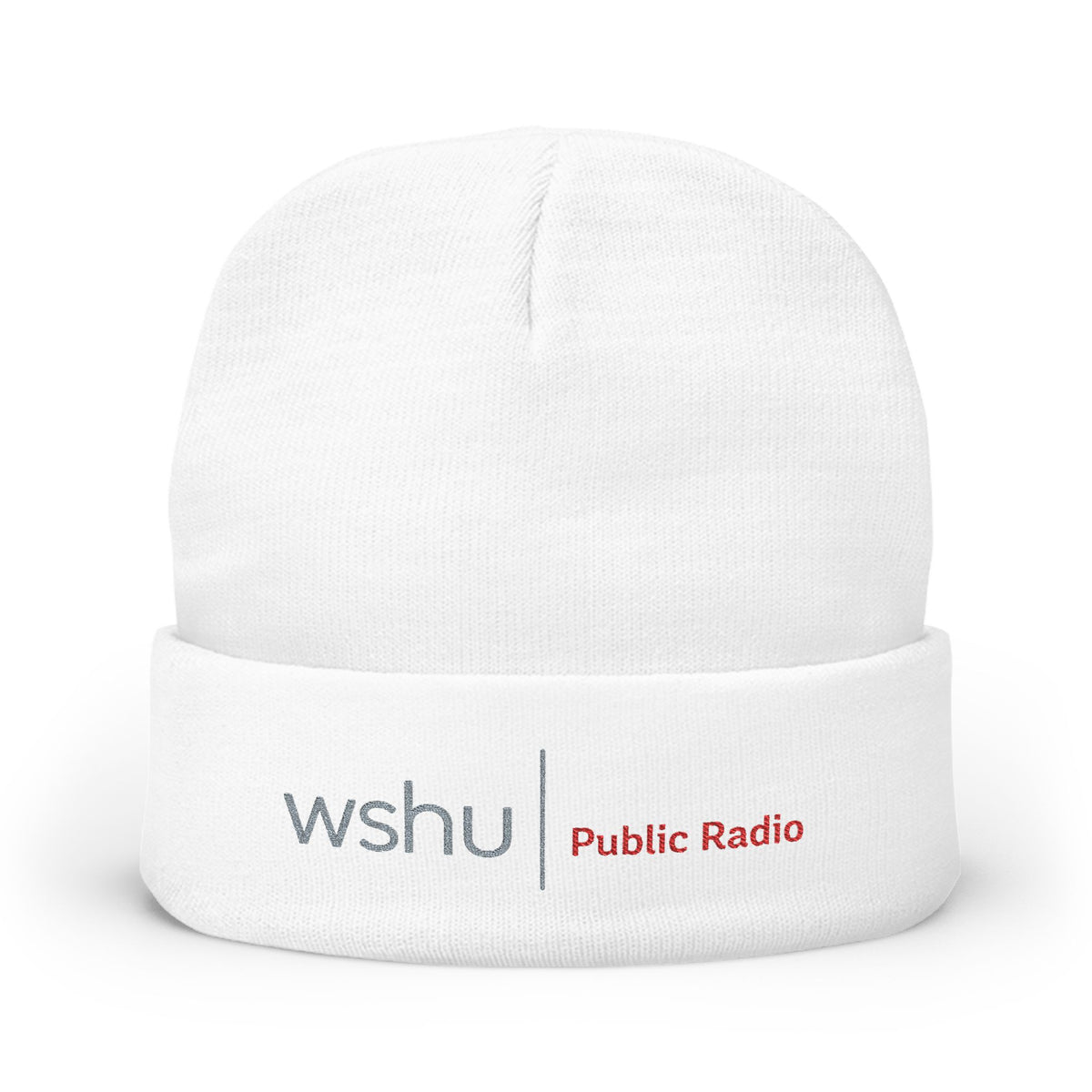 WSHU Knit Beanie (Embroidery)