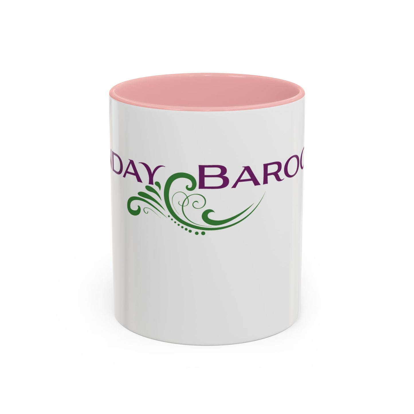 Sunday Baroque Accent Coffee Mug (11, 15oz)
