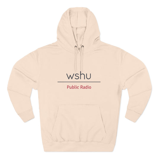 WSHU Three-Panel Fleece Hoodie