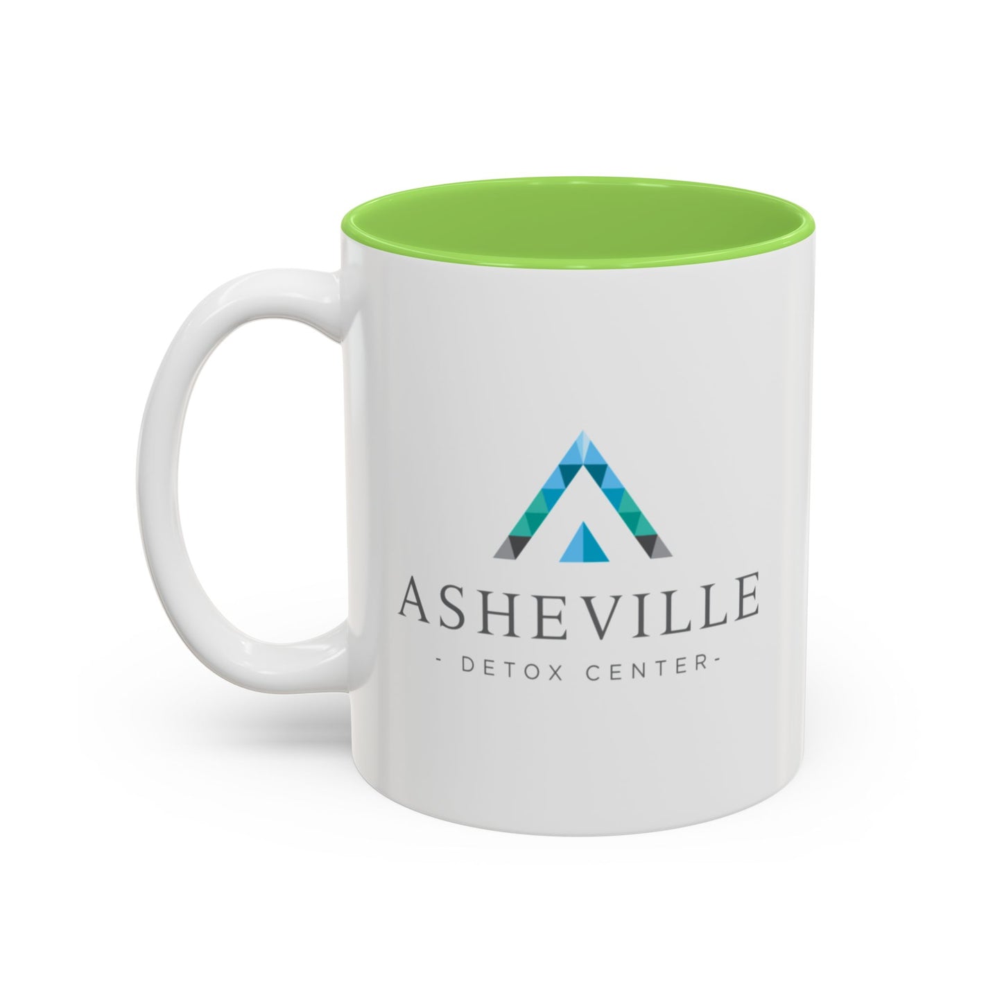 Asheville Detox Center Two-Tone Accent Mug (11oz, 15oz)