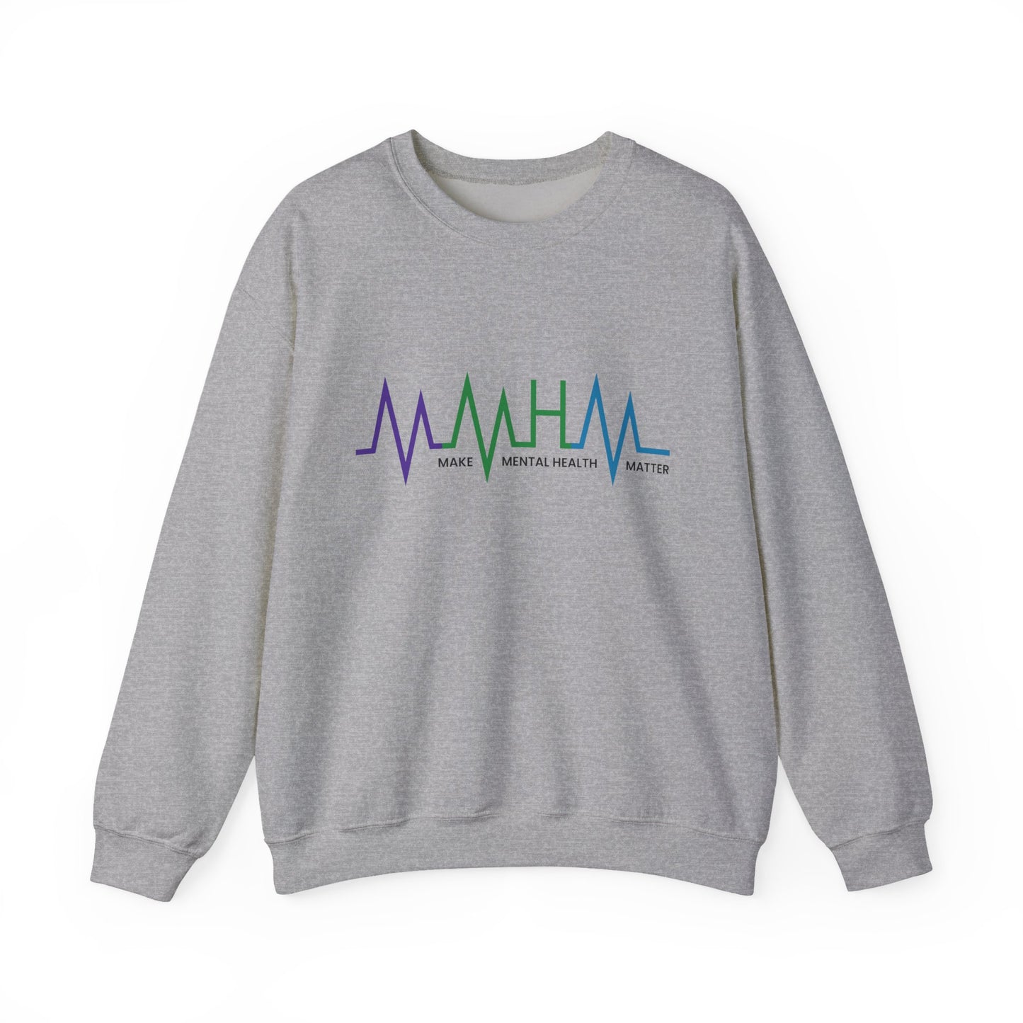 Make Mental Health Matter Unisex Heavy Blend™ Crewneck Sweatshirt